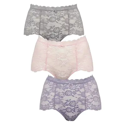 Missya Lace Maxi 3-Pack Multi/patterned