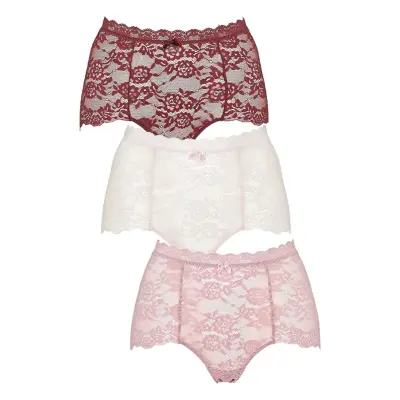 Missya Lace Maxi 3-Pack Rosa