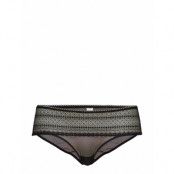 Dkny Table Lace Bikini Lingerie Panties Hipsters/boyshorts Svart DKNY Homewear