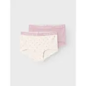 name it Nkfhipster 2P Buttercream Floral Noos - Pink - 146-152