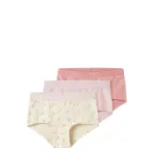 name it Nkfhipster 3P Flower Noos - Pink - 146-152