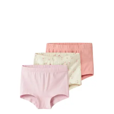 name it Nmftights 3P Flower Noos - Pink - 98