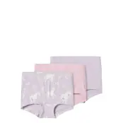 name it Nmftights 3P Pastel Lilac Horse Noos - Pink - 86