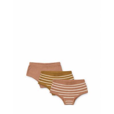 Nicky Hipsters 3-Pack Night & Underwear Underwear Panties Pink Liewood