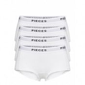 Pieces Pclogo Lady 4 Pack Solid Noos Bc Vit