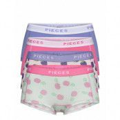 Pclogo Lady Fruita 4-Pack Bc Lingerie Panties Hipsters/boyshorts Multi/mönstrad Pieces