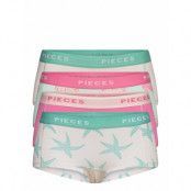 Pclogo Lady Sea 4-Pack Bc Lingerie Panties Hipsters/boyshorts Multi/mönstrad Pieces