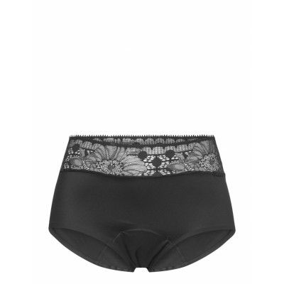 Period Panty Day To Night High Waist Brief Hipstertrosa Underkläder Svart CHANTELLE