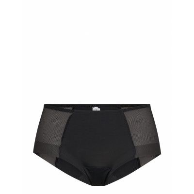 CHANTELLE Period Panty Mesh High Waist Brief Svart