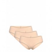 Ps Hipster 3Pack Sport Panties Hipster & Boyshorts Beige Under Armour