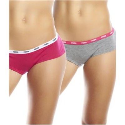 Puma Basic Hipster Grey Pink 2-pack * Fri Frakt *