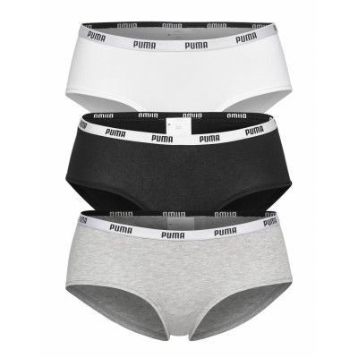 Puma Hipster 3P Pack Sport Panties Hipster & Boyshorts Svart PUMA