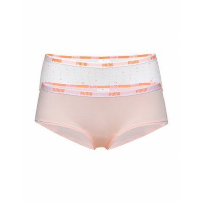 Puma Hipster Aop 2p Hang Lingerie Panties Hipsters/boyshorts Rosa PUMA