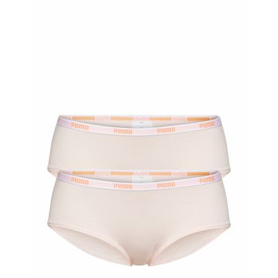 Puma Iconic Hipster 2p Lingerie Panties Hipsters/boyshorts Rosa PUMA