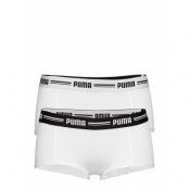 Puma Iconic Mini Short 2p Lingerie Panties Hipsters/boyshorts Vit PUMA