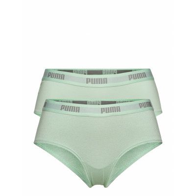 Puma Metal Stripe Hipster 2p Hang Trosa Brief Tanga Grön PUMA