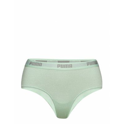 Puma Metal Stripe Hipster 2p Pack Lingerie Panties Hipsters/boyshorts Grön PUMA