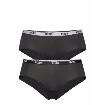 Puma Microfiber Hipster 2p Pack Lingerie Panties Hipsters/boyshorts Svart PUMA
