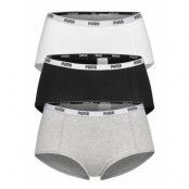 Puma Mini Short 3P Pack Sport Panties Hipster & Boyshorts Grey PUMA