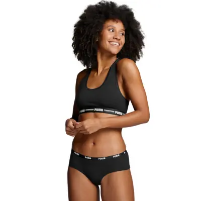 PUMA Puma Women Hipster 2P Hang - Black - S