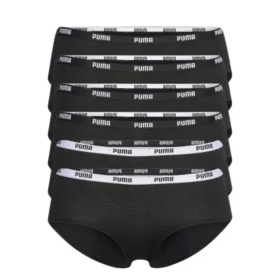 PUMA Puma Women Hipster 6P Ecom - Black - XS