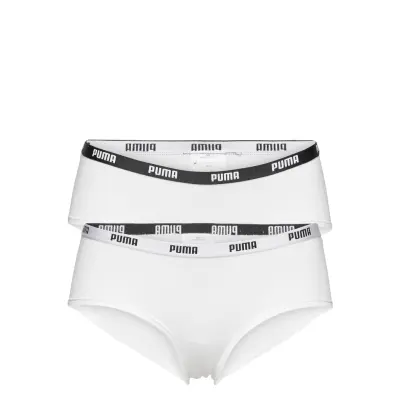 Puma Women Hipster 2P Hang *Villkorat Erbjudande Lingerie Panties Hipsters/boyshorts Vit PUMA