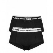 Puma Women Mini Short 2P Hang *Villkorat Erbjudande Lingerie Panties Hipsters/boyshorts Svart PUMA