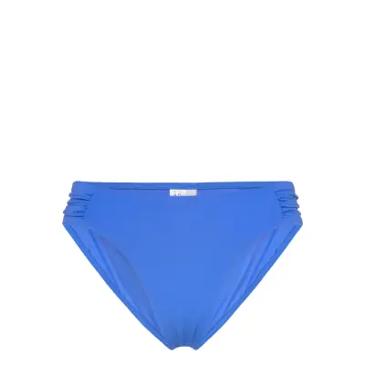 Seafolly High Leg Ruched Side Pant - Blue - 36