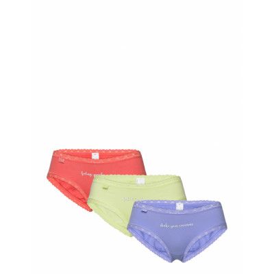 Sloggi 24/7 Weekend Hipster C3P Trosa Brief Tanga Multi/mönstrad Sloggi