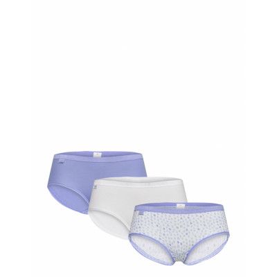 Sloggi Basic+ Midi C3P Lingerie Panties Hipsters/boyshorts Multi/mönstrad Sloggi