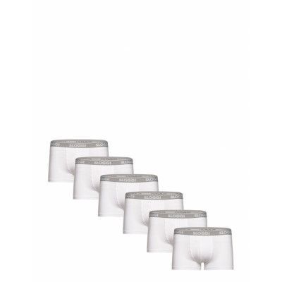 Sloggi Men Go Abc Hipster 6P Boxerkalsonger Vit Sloggi