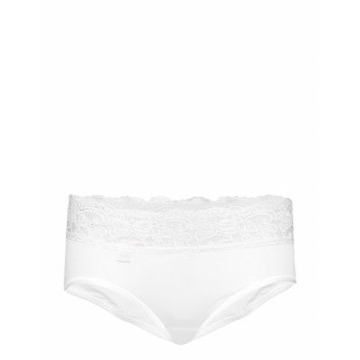 Sloggi Romance Midi *Villkorat Erbjudande Trosa Brief Tanga Vit Sloggi