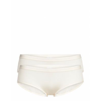 Sloggi Wow Comfort 2.0 Hipster 2P Lingerie Panties Hipsters/boyshorts Creme Sloggi