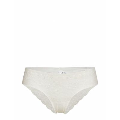 Sloggi Zero Lace Hipster Lingerie Panties Hipsters/boyshorts Creme Sloggi