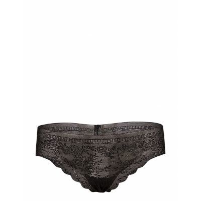 Sloggi Zero Lace Hipster Lingerie Panties Hipsters/boyshorts Svart Sloggi