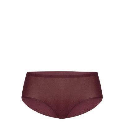 Soft Strech Boxer Short Lingerie Panties Hipsters/boyshorts Röd CHANTELLE