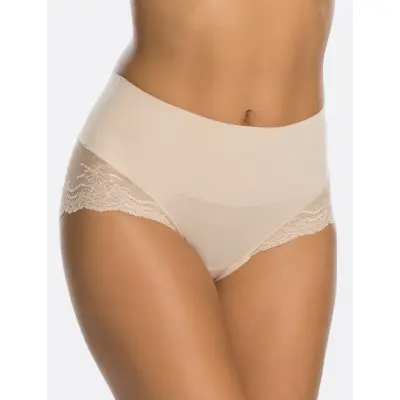 Spanx Spanxsupersmooth™ Undie-Tectable® Lace Hi-Hipster - Beige - XL