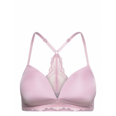 Tanya Bra Top Lingerie Bras & Tops Soft Bras Non Wired Bras Rosa Missya