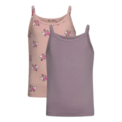 The New Tnthe New Strap Top 2-Pack - Multi/patterned - 122/128