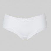 Triumph Micro and Lace Hipster White