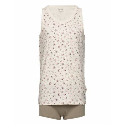 Underwear Set - W. Girl Print Underkläderset Multi/patterned CeLaVi