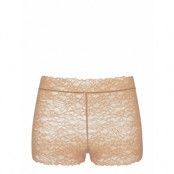 Unifit Lace Shorts Hipstertrosa Underkläder Beige Dorina