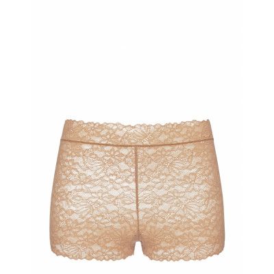 Unifit Lace Shorts Hipstertrosa Underkläder Beige Dorina