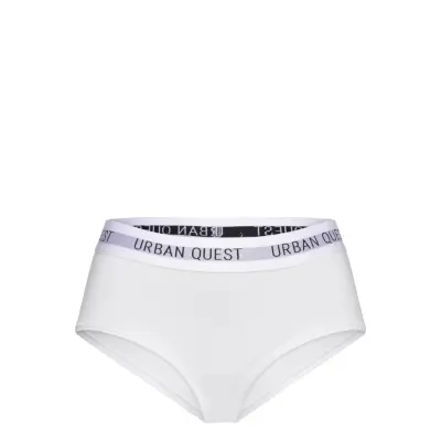 URBAN QUEST 3-Pack Women Bamboo Hipster Panty - White - M