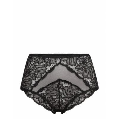 Vickyup Hipsters Lingerie Panties High Waisted Panties Svart Underprotection