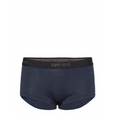 W Base Boyfriend Hipster 175 *Villkorat Erbjudande Lingerie Panties Hipsters/boyshorts Marinblå Super.natural