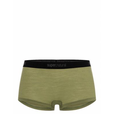 W Base Boyfriend Hipster 175 Lingerie Panties Hipsters/boyshorts Grön Super.natural