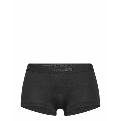 W Base Boyfriend Hipster 175 *Villkorat Erbjudande Lingerie Panties Hipsters/boyshorts Svart Super.natural