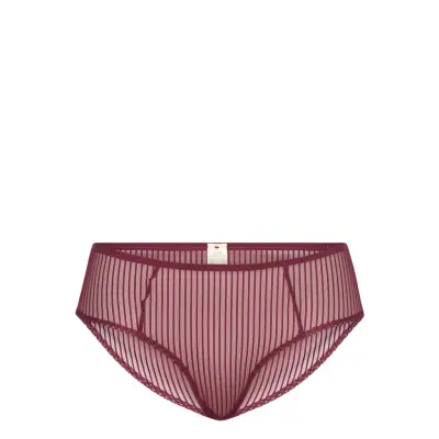 Yara Hipster_Classic Lingerie Panties Hipsters/boyshorts Röd Dorina