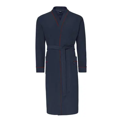Bath Robe Morgonrock Badrock Navy Jockey